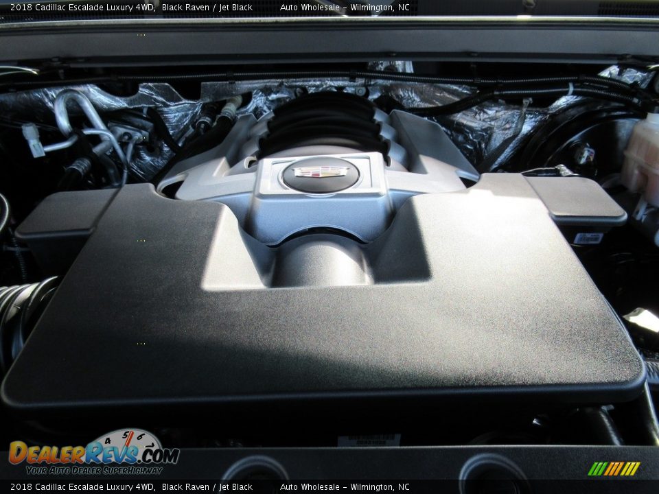 2018 Cadillac Escalade Luxury 4WD Black Raven / Jet Black Photo #6