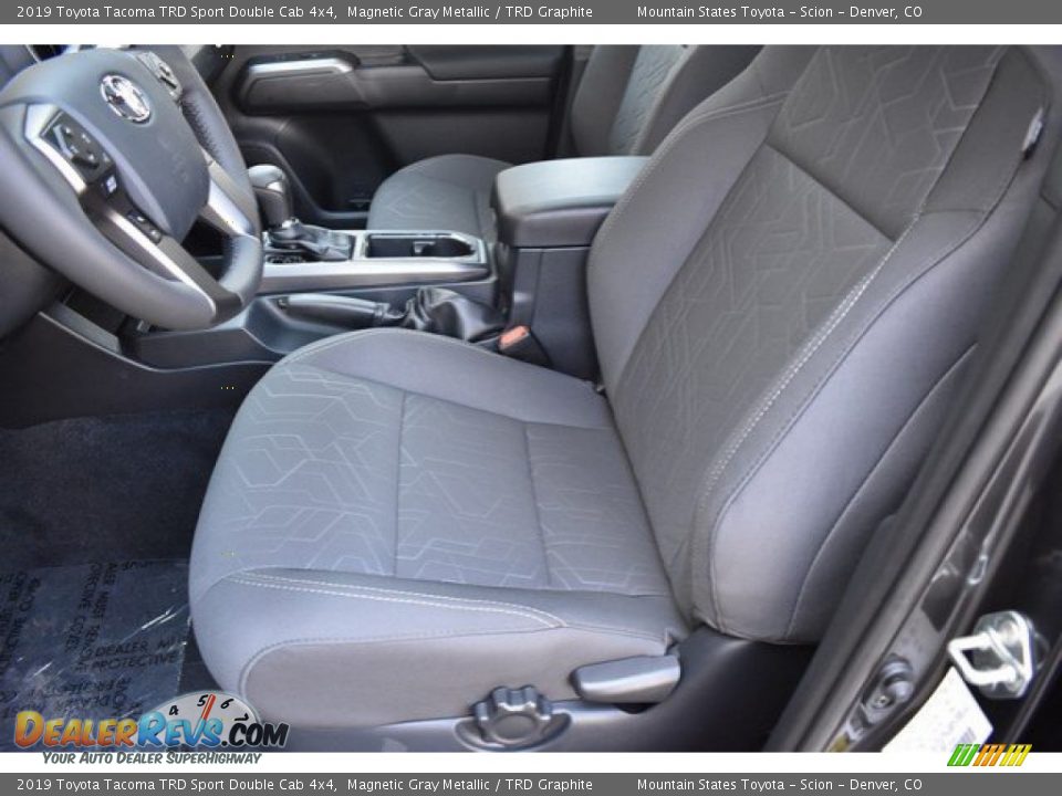 2019 Toyota Tacoma TRD Sport Double Cab 4x4 Magnetic Gray Metallic / TRD Graphite Photo #6