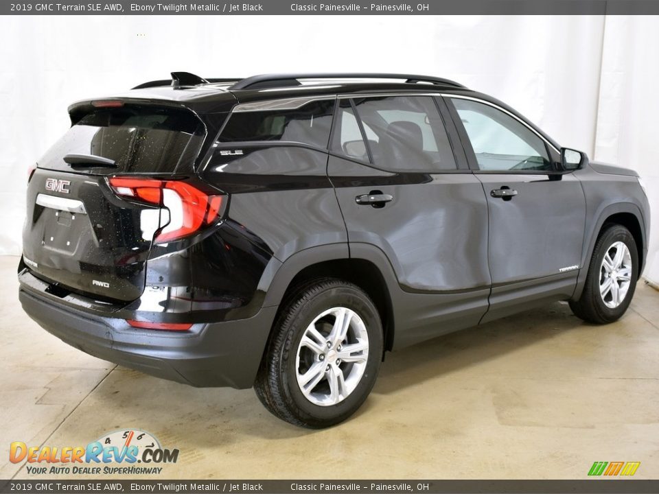 2019 GMC Terrain SLE AWD Ebony Twilight Metallic / Jet Black Photo #2