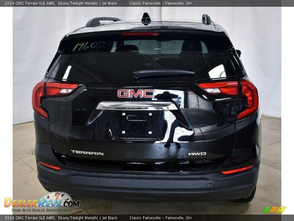2019 GMC Terrain SLE AWD Ebony Twilight Metallic / Jet Black Photo #3