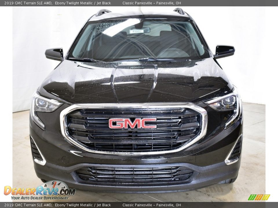 2019 GMC Terrain SLE AWD Ebony Twilight Metallic / Jet Black Photo #4