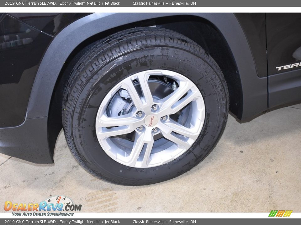 2019 GMC Terrain SLE AWD Ebony Twilight Metallic / Jet Black Photo #5
