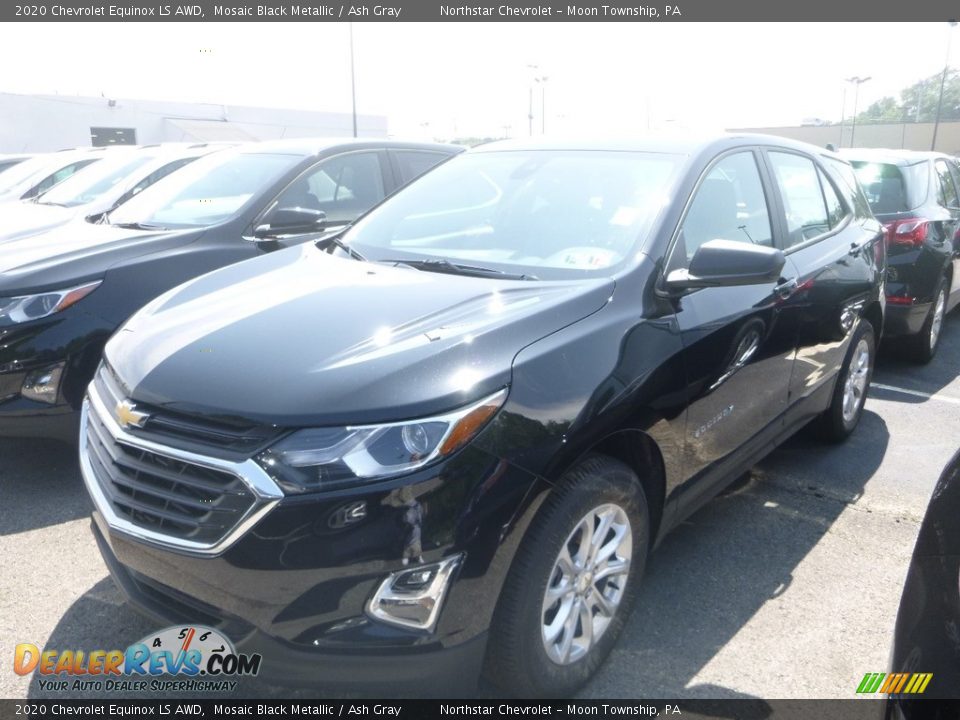 2020 Chevrolet Equinox LS AWD Mosaic Black Metallic / Ash Gray Photo #1