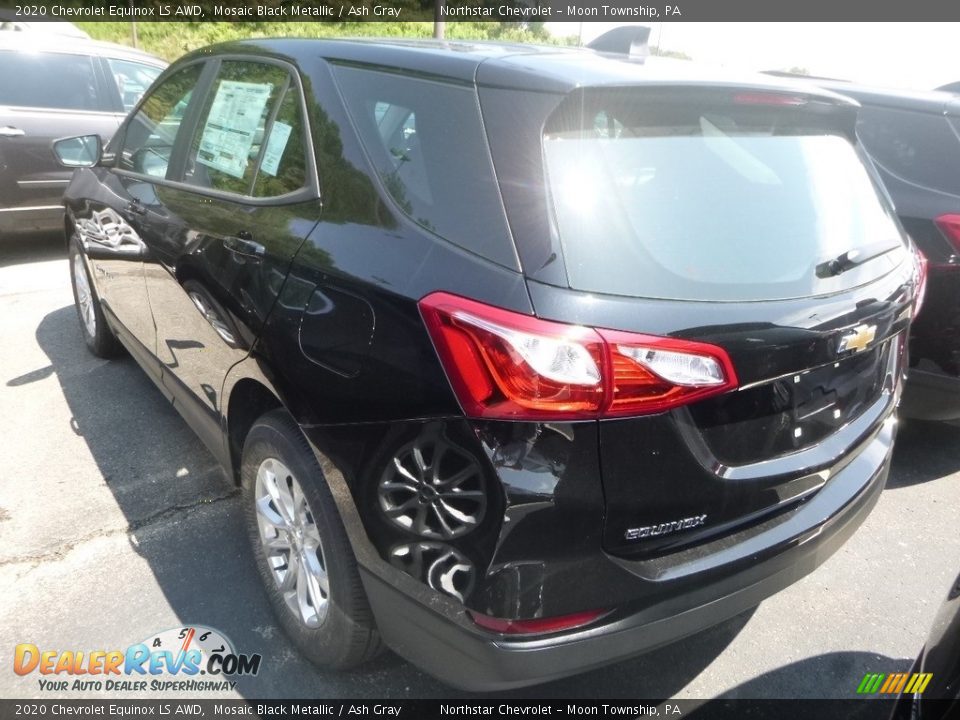 2020 Chevrolet Equinox LS AWD Mosaic Black Metallic / Ash Gray Photo #2