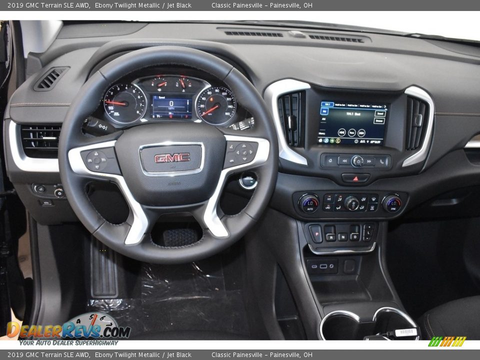2019 GMC Terrain SLE AWD Ebony Twilight Metallic / Jet Black Photo #8