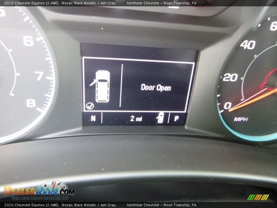 2020 Chevrolet Equinox LS AWD Mosaic Black Metallic / Ash Gray Photo #17