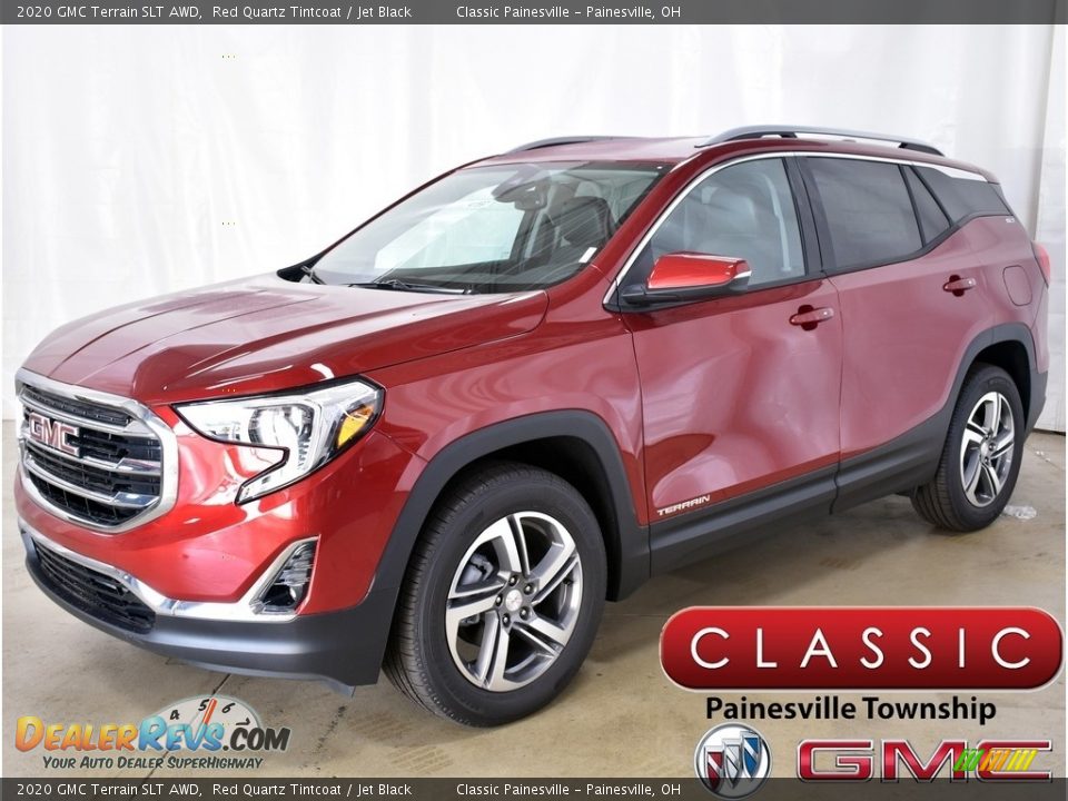2020 GMC Terrain SLT AWD Red Quartz Tintcoat / Jet Black Photo #1