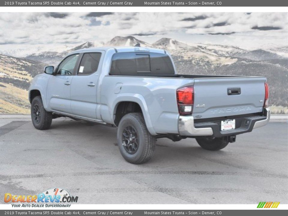 2019 Toyota Tacoma SR5 Double Cab 4x4 Cement Gray / Cement Gray Photo #3