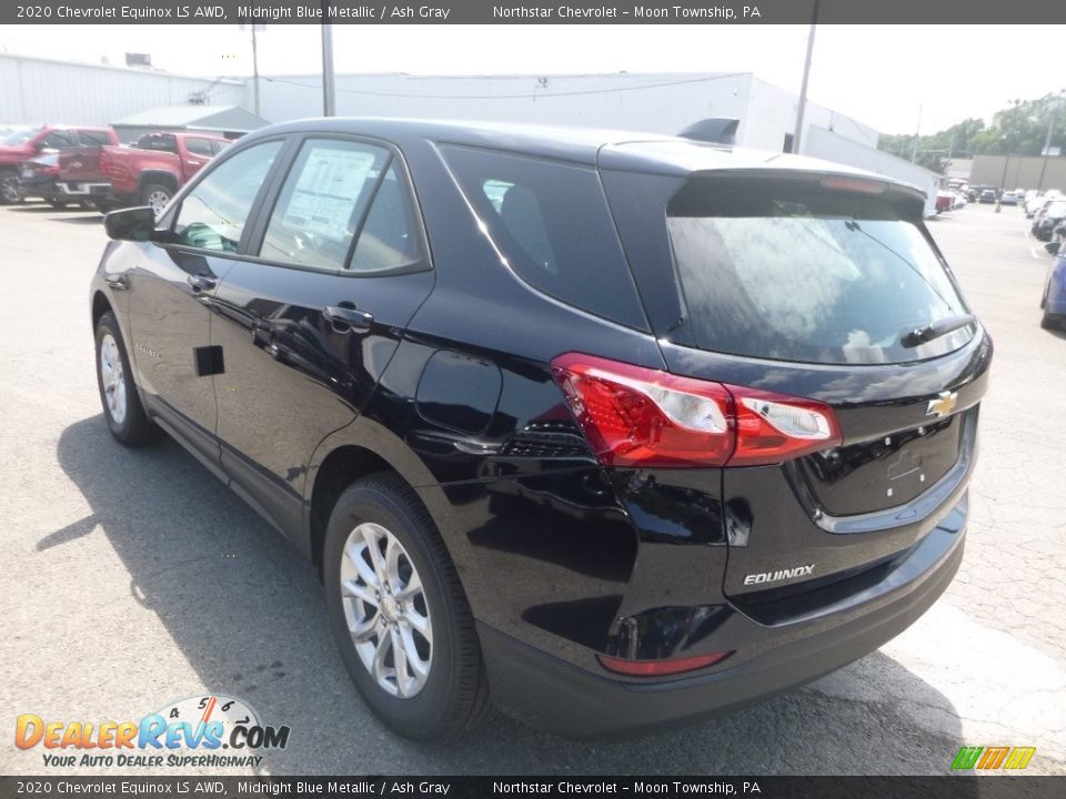 2020 Chevrolet Equinox LS AWD Midnight Blue Metallic / Ash Gray Photo #3