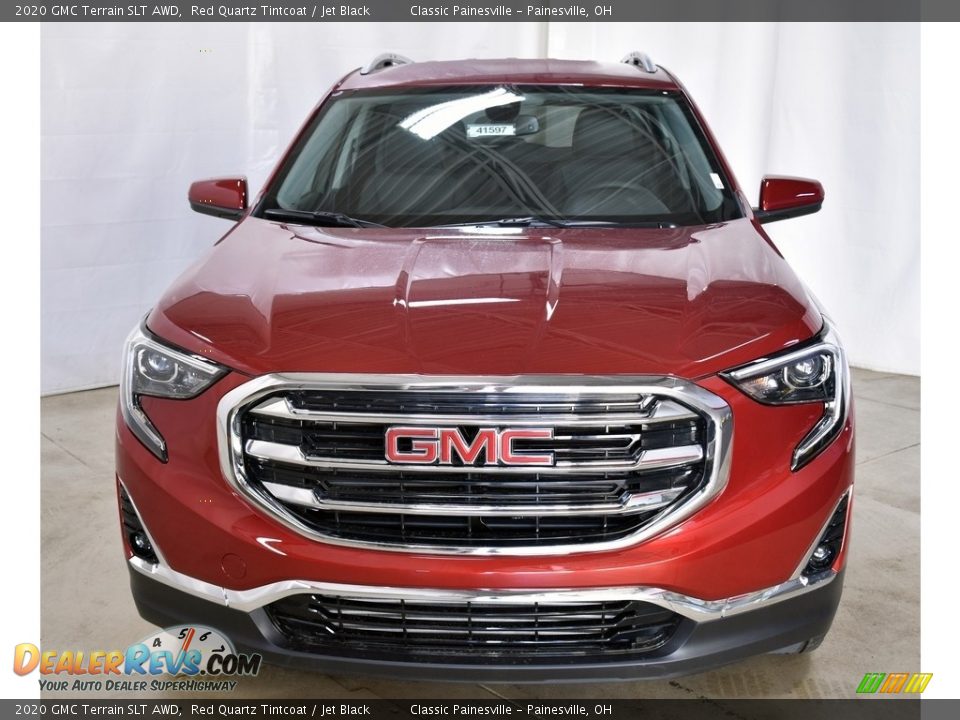 2020 GMC Terrain SLT AWD Red Quartz Tintcoat / Jet Black Photo #4