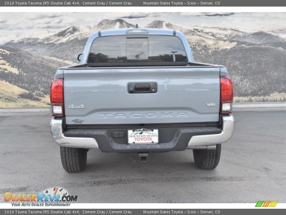 2019 Toyota Tacoma SR5 Double Cab 4x4 Cement Gray / Cement Gray Photo #4
