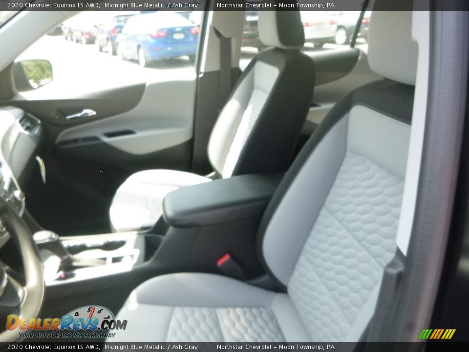 2020 Chevrolet Equinox LS AWD Midnight Blue Metallic / Ash Gray Photo #14