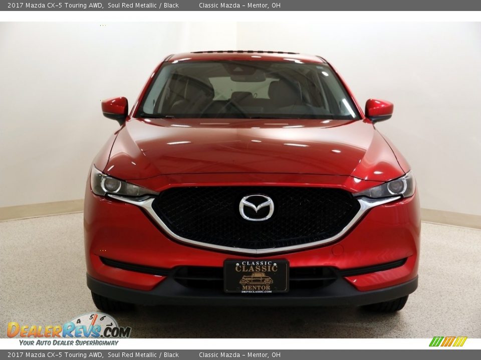 2017 Mazda CX-5 Touring AWD Soul Red Metallic / Black Photo #2