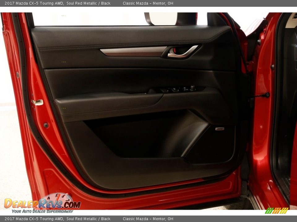 2017 Mazda CX-5 Touring AWD Soul Red Metallic / Black Photo #4