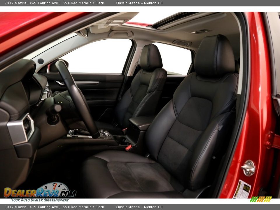 2017 Mazda CX-5 Touring AWD Soul Red Metallic / Black Photo #5