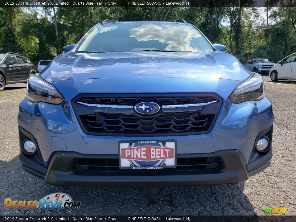 2019 Subaru Crosstrek 2.0i Limited Quartz Blue Pearl / Gray Photo #2