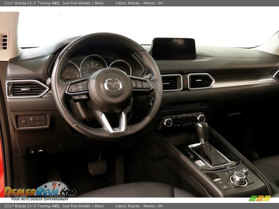 2017 Mazda CX-5 Touring AWD Soul Red Metallic / Black Photo #6