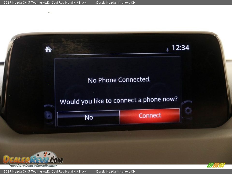 2017 Mazda CX-5 Touring AWD Soul Red Metallic / Black Photo #11