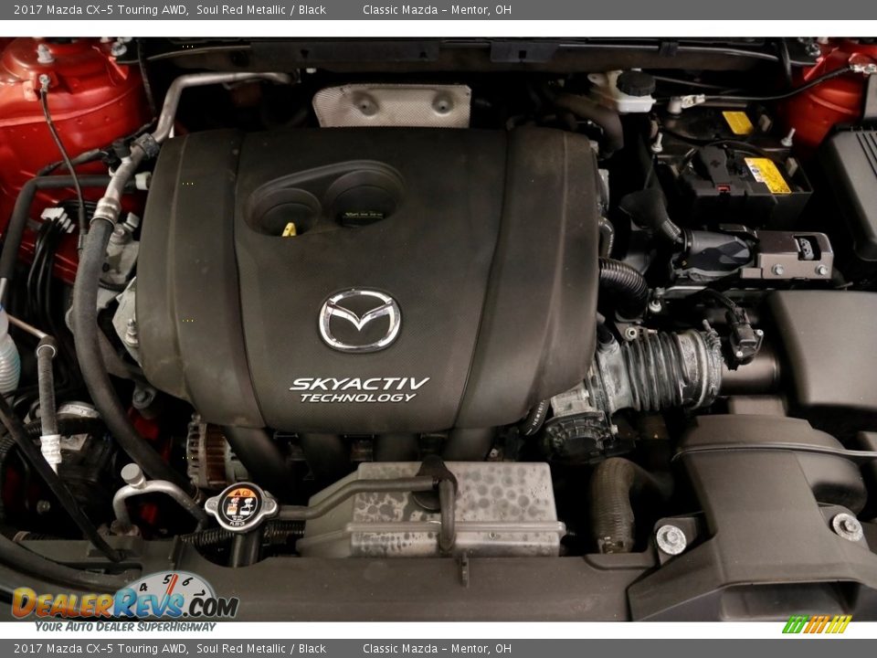 2017 Mazda CX-5 Touring AWD Soul Red Metallic / Black Photo #20