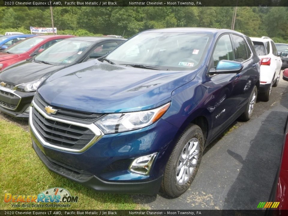 2020 Chevrolet Equinox LT AWD Pacific Blue Metallic / Jet Black Photo #1