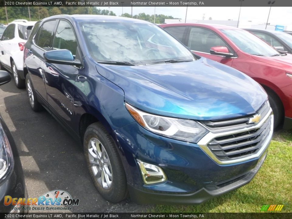 2020 Chevrolet Equinox LT AWD Pacific Blue Metallic / Jet Black Photo #4