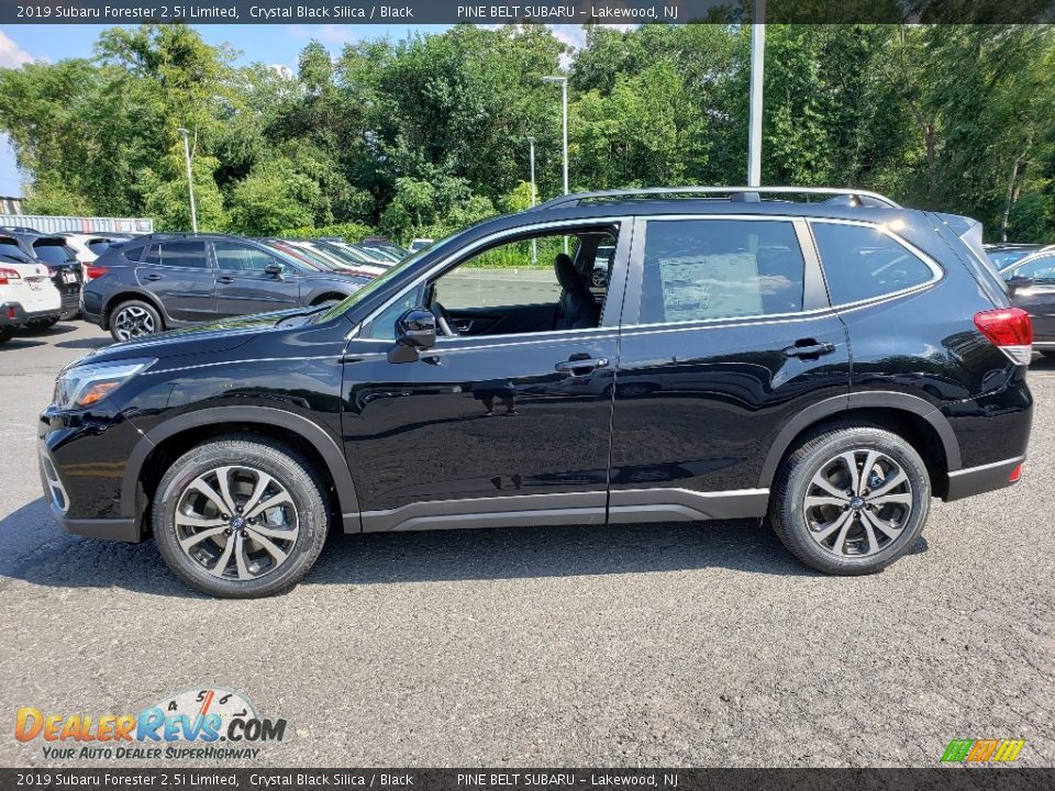 Crystal Black Silica 2019 Subaru Forester 2.5i Limited Photo #3
