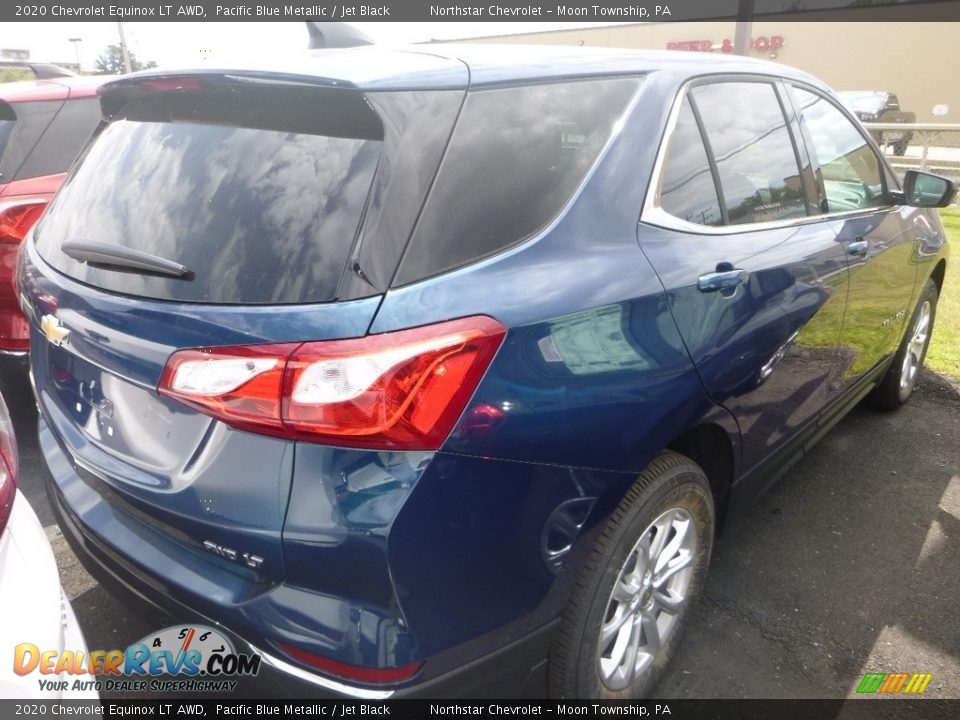 2020 Chevrolet Equinox LT AWD Pacific Blue Metallic / Jet Black Photo #8