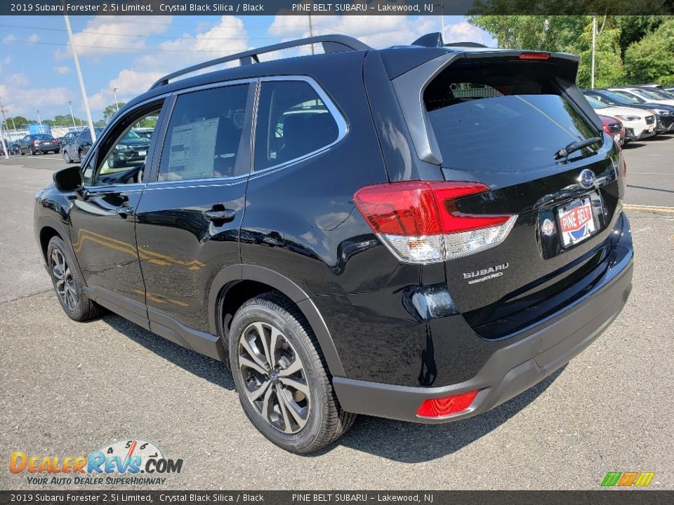 2019 Subaru Forester 2.5i Limited Crystal Black Silica / Black Photo #4