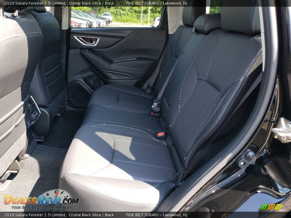 2019 Subaru Forester 2.5i Limited Crystal Black Silica / Black Photo #6