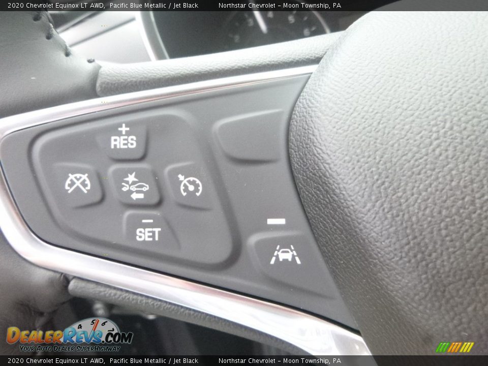 2020 Chevrolet Equinox LT AWD Pacific Blue Metallic / Jet Black Photo #14