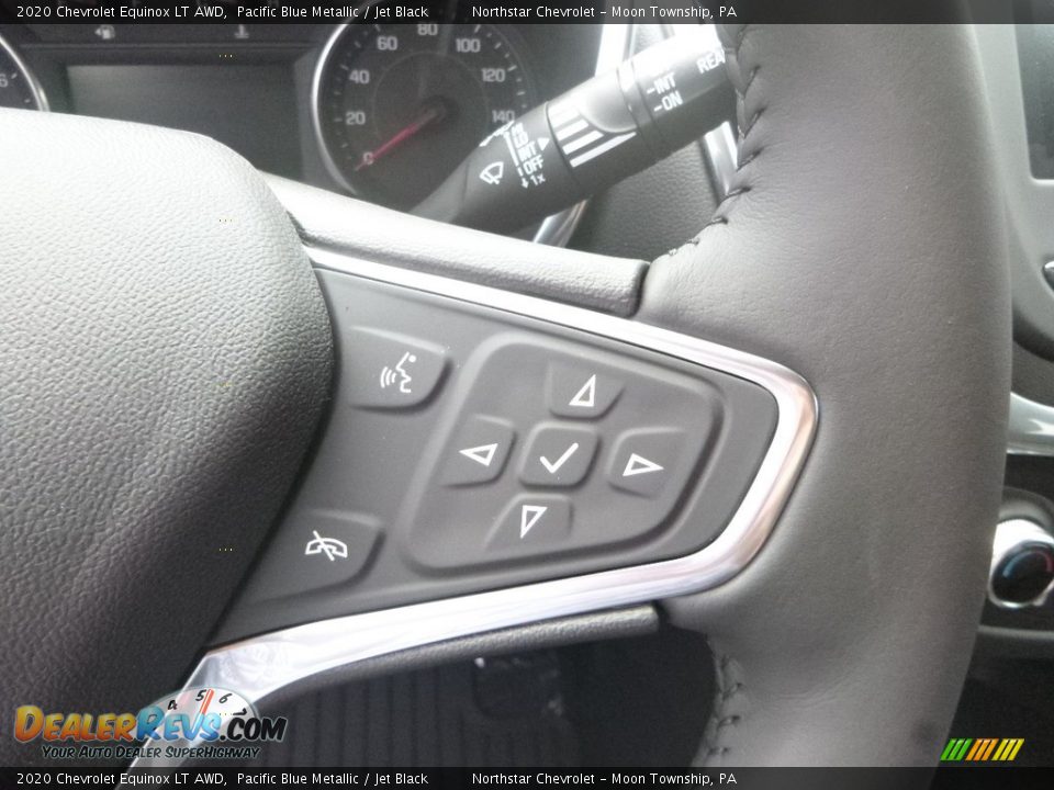2020 Chevrolet Equinox LT AWD Pacific Blue Metallic / Jet Black Photo #15