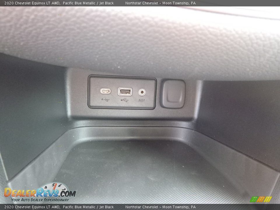 2020 Chevrolet Equinox LT AWD Pacific Blue Metallic / Jet Black Photo #19