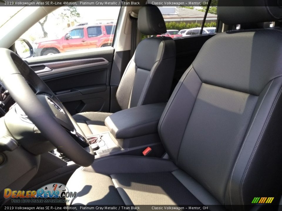 2019 Volkswagen Atlas SE R-Line 4Motion Platinum Gray Metallic / Titan Black Photo #3