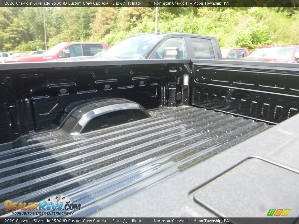 2020 Chevrolet Silverado 2500HD Custom Crew Cab 4x4 Black / Jet Black Photo #12