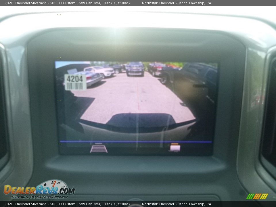 2020 Chevrolet Silverado 2500HD Custom Crew Cab 4x4 Black / Jet Black Photo #19