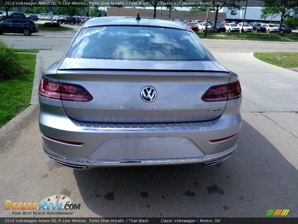 2019 Volkswagen Arteon SEL R-Line 4Motion Pyrite Silver Metallic / Titan Black Photo #5