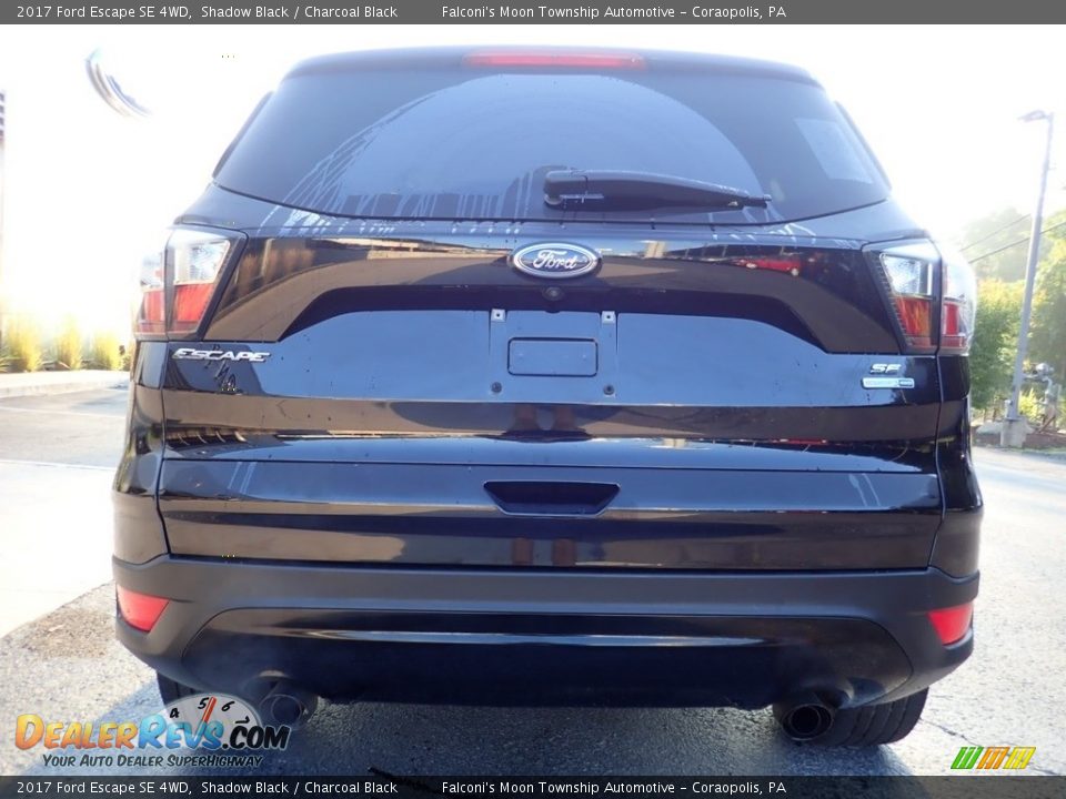 2017 Ford Escape SE 4WD Shadow Black / Charcoal Black Photo #3