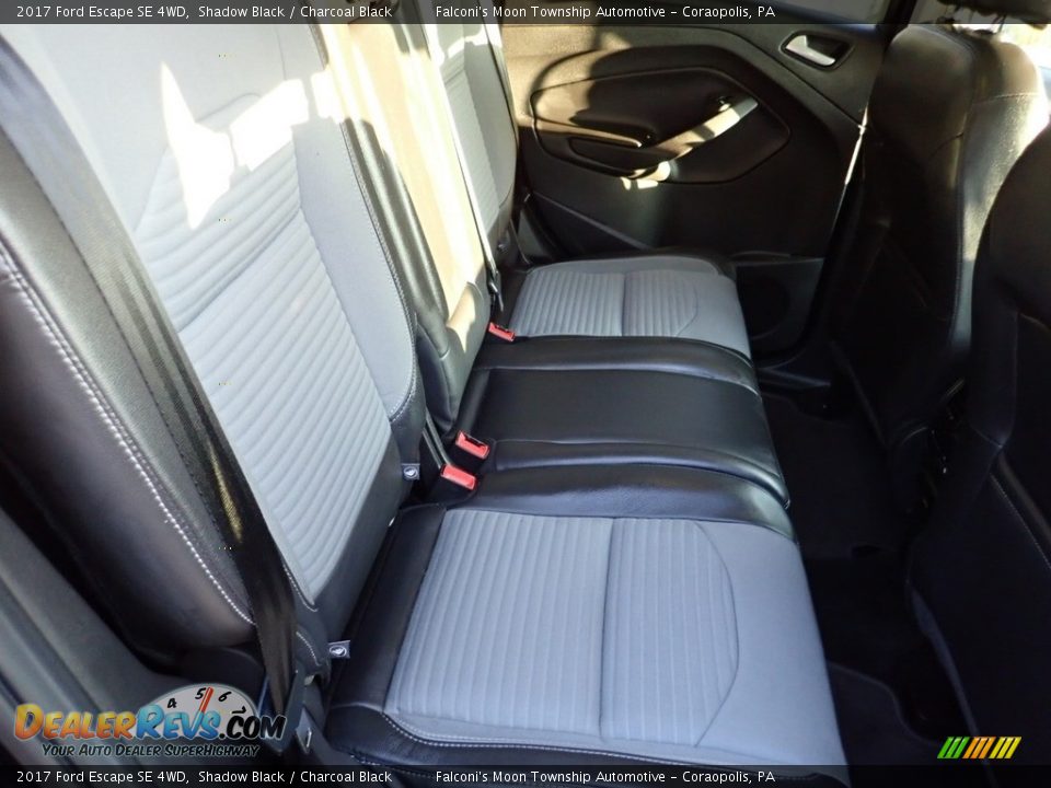 2017 Ford Escape SE 4WD Shadow Black / Charcoal Black Photo #14