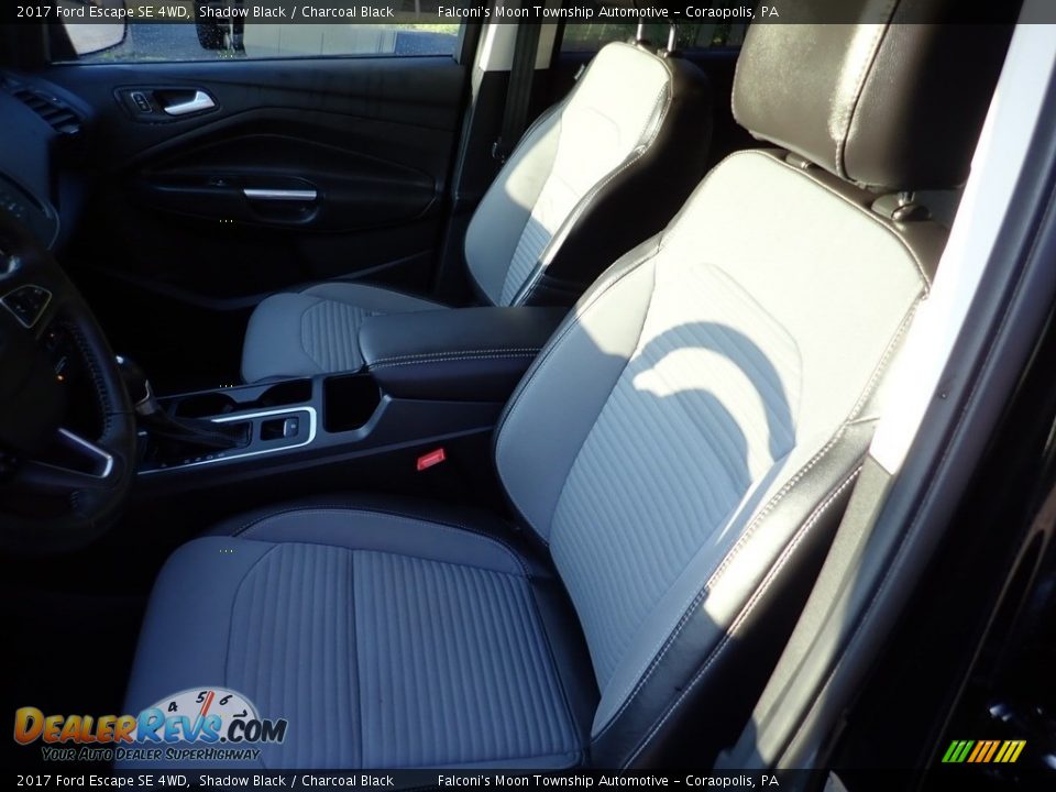 2017 Ford Escape SE 4WD Shadow Black / Charcoal Black Photo #15
