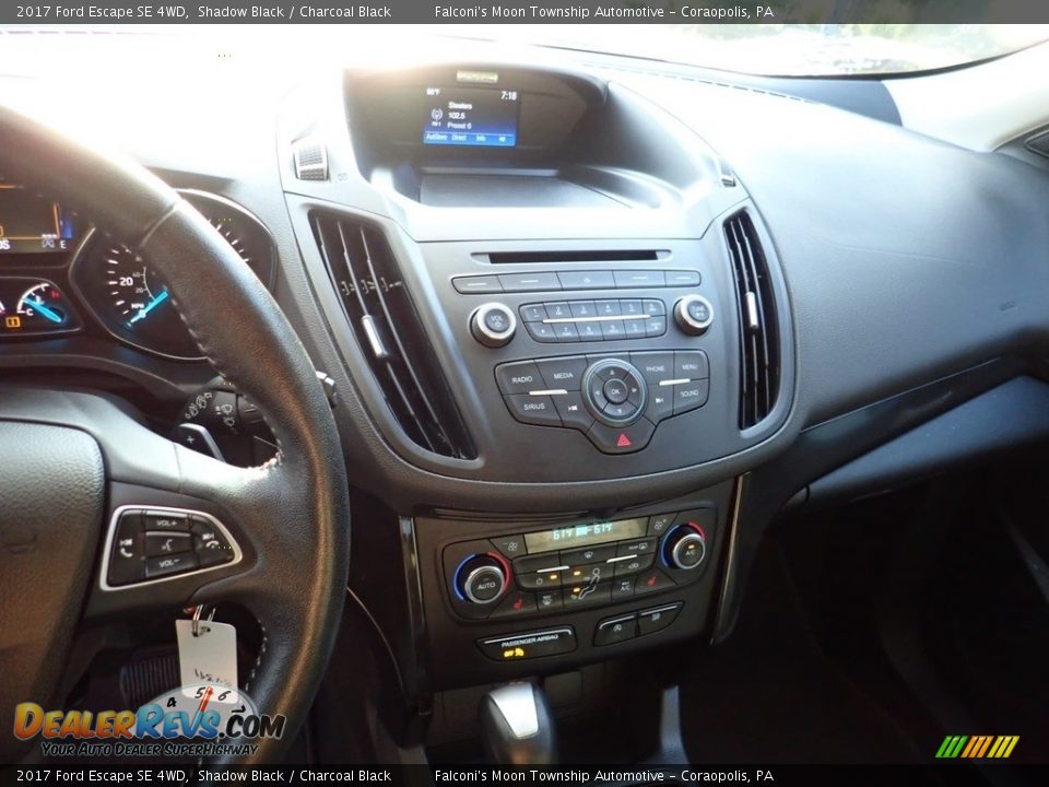 2017 Ford Escape SE 4WD Shadow Black / Charcoal Black Photo #22