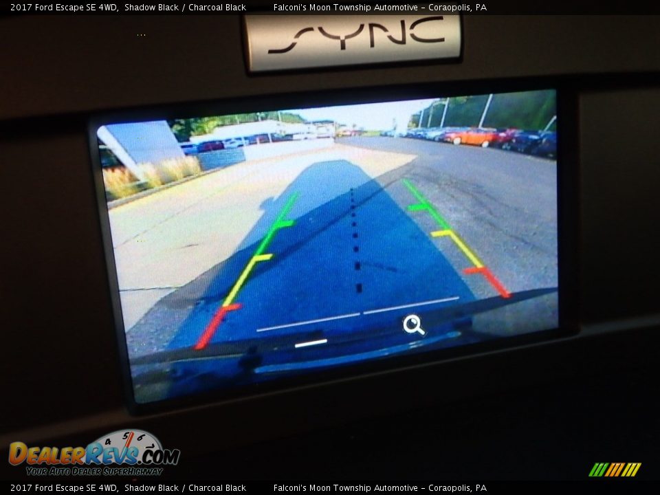 2017 Ford Escape SE 4WD Shadow Black / Charcoal Black Photo #25