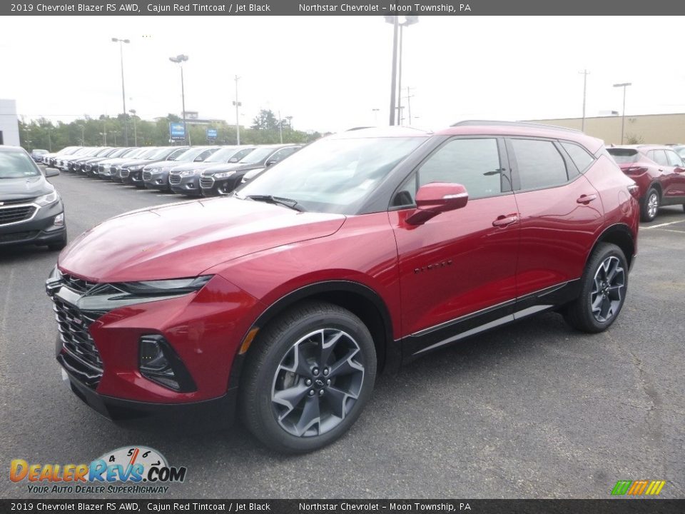 2019 Chevrolet Blazer RS AWD Cajun Red Tintcoat / Jet Black Photo #1