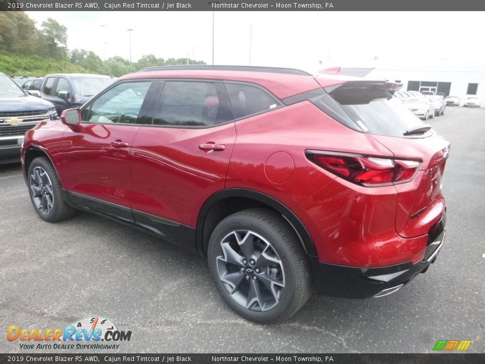 2019 Chevrolet Blazer RS AWD Cajun Red Tintcoat / Jet Black Photo #3