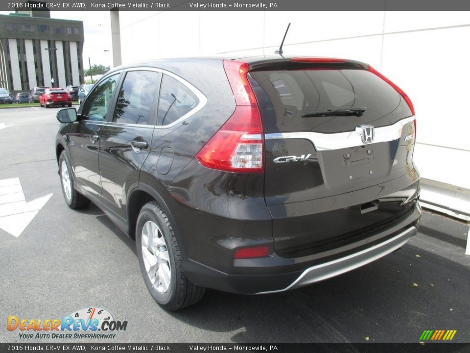 2016 Honda CR-V EX AWD Kona Coffee Metallic / Black Photo #3