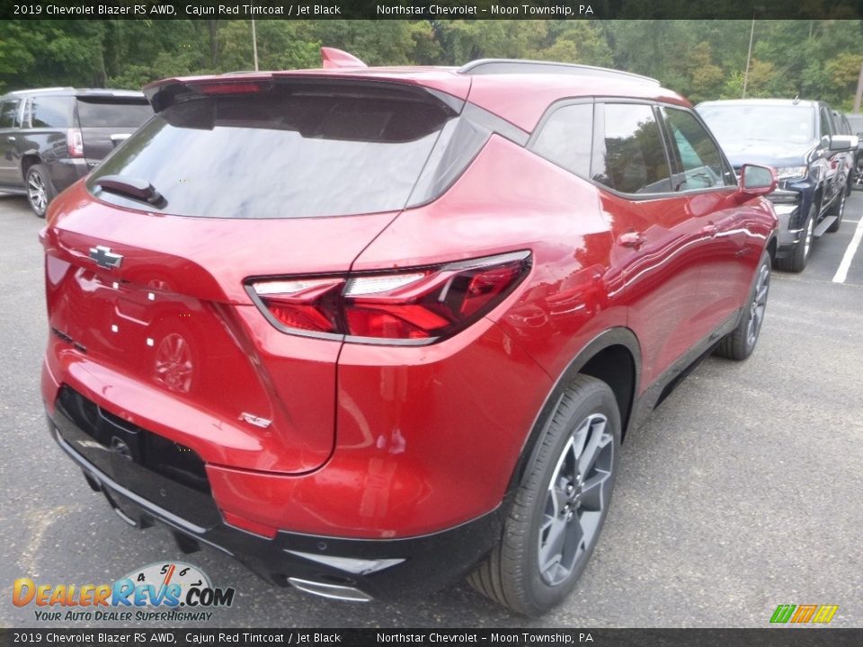 2019 Chevrolet Blazer RS AWD Cajun Red Tintcoat / Jet Black Photo #5