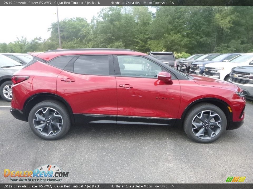 2019 Chevrolet Blazer RS AWD Cajun Red Tintcoat / Jet Black Photo #6