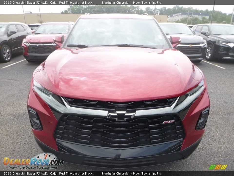 2019 Chevrolet Blazer RS AWD Cajun Red Tintcoat / Jet Black Photo #8