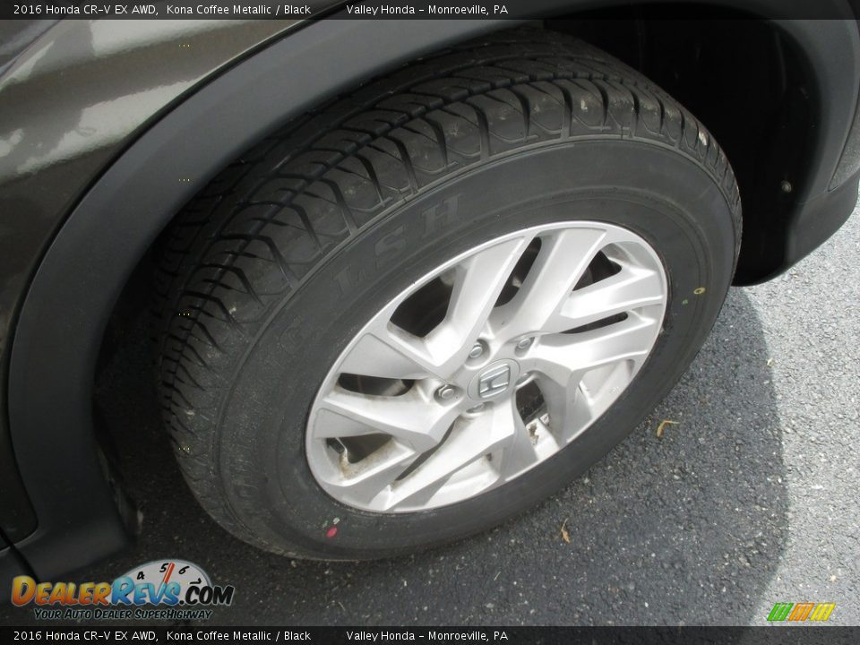 2016 Honda CR-V EX AWD Kona Coffee Metallic / Black Photo #6