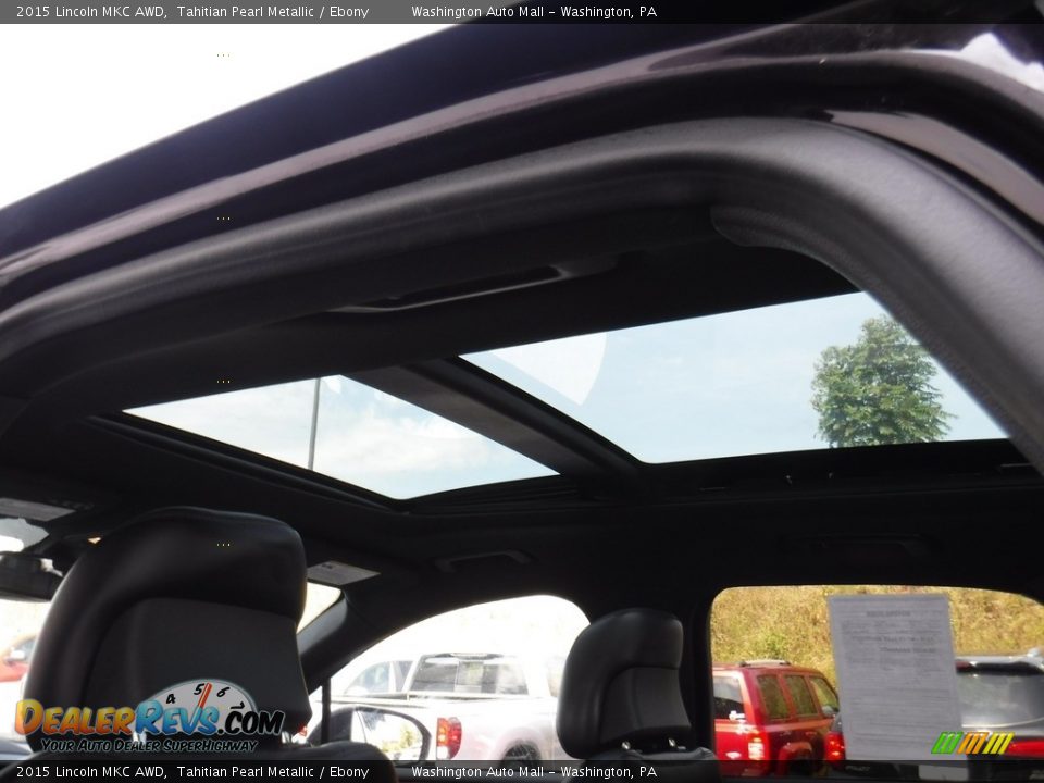 2015 Lincoln MKC AWD Tahitian Pearl Metallic / Ebony Photo #12