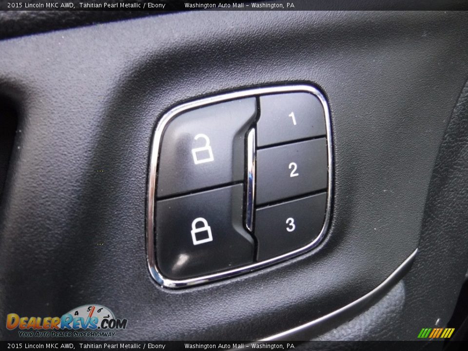 2015 Lincoln MKC AWD Tahitian Pearl Metallic / Ebony Photo #14